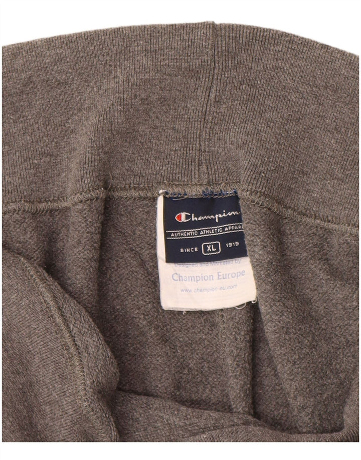 Champion Womens træningsdragt Bukser UK 18 XL Grå Flecked Bomuld