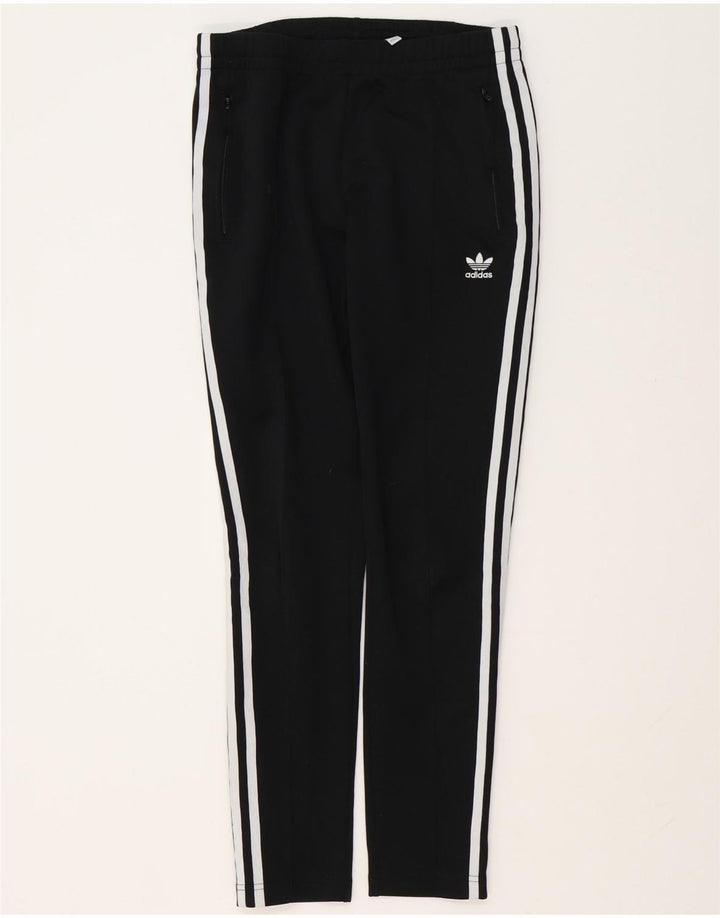 ADIDAS Træningsdragtsbukser til kvinder UK 8 Small Black Polyester