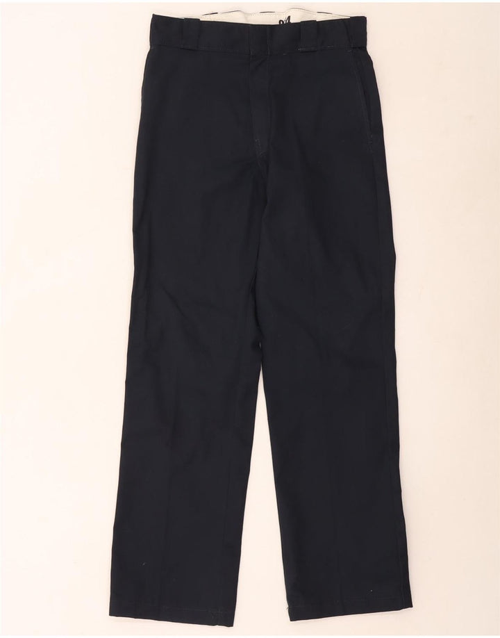 Dickies Straight Chino-bukser til mænd W31 L32 Marineblå polyester