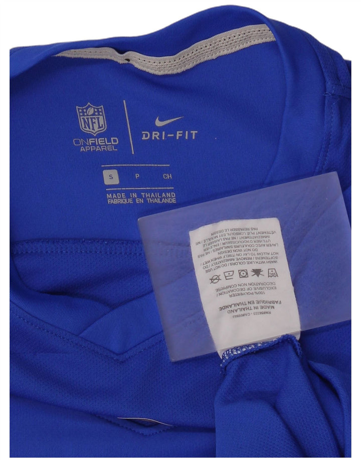 Nike Dame Los Angeles Rams Grafisk Top Langærmet UK 10 Lille Blå