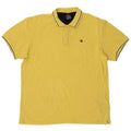 CHAMPION Poloshirt til mænd XL Gul bomuld