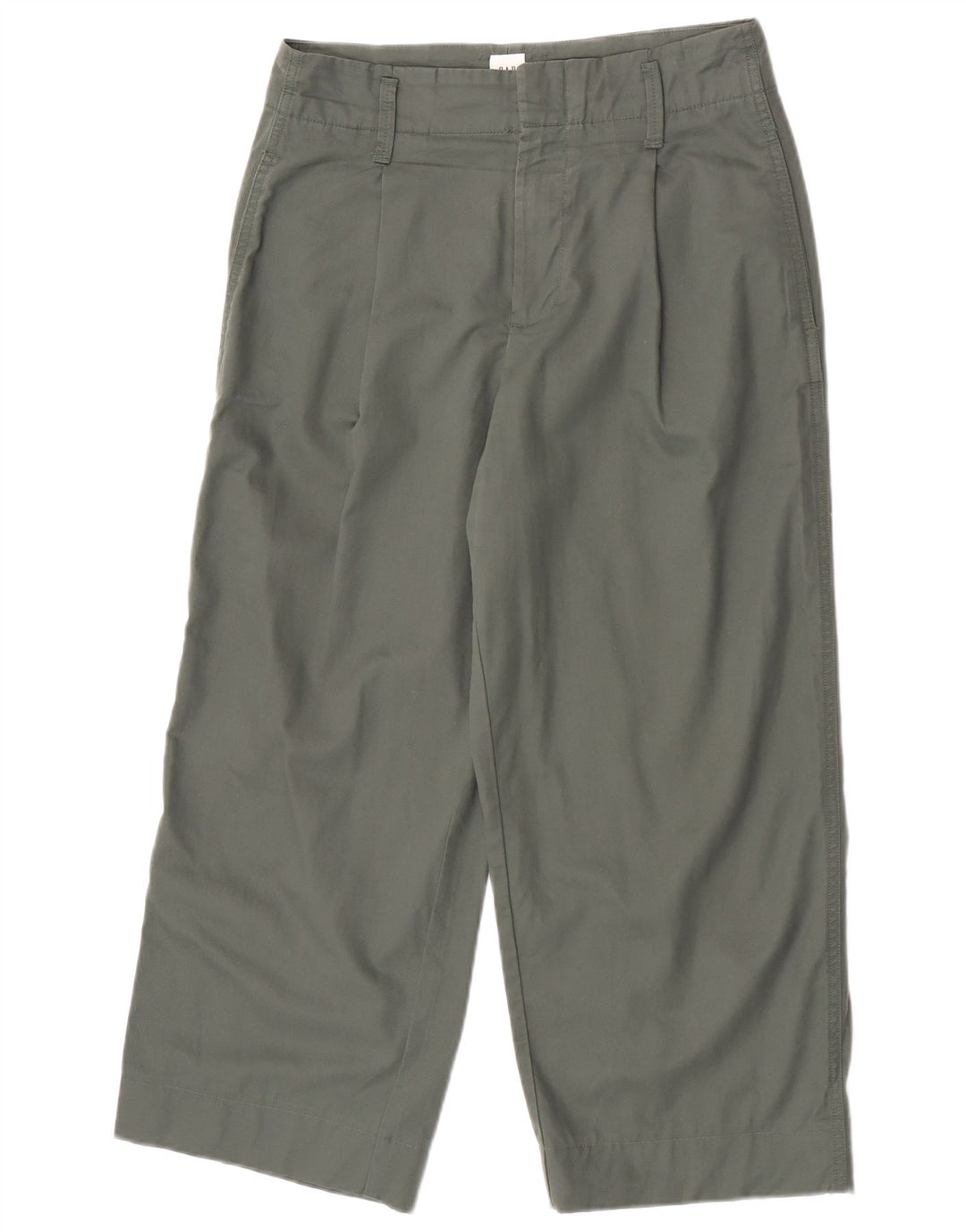 Gap Womens Pegged Cropped Trousers W27 L24 Grøn bomuld