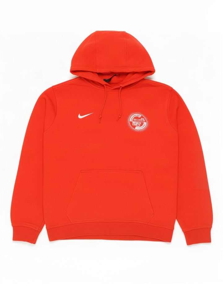 Nike Herre hættetrøje Jumper Large Rød Bomuld