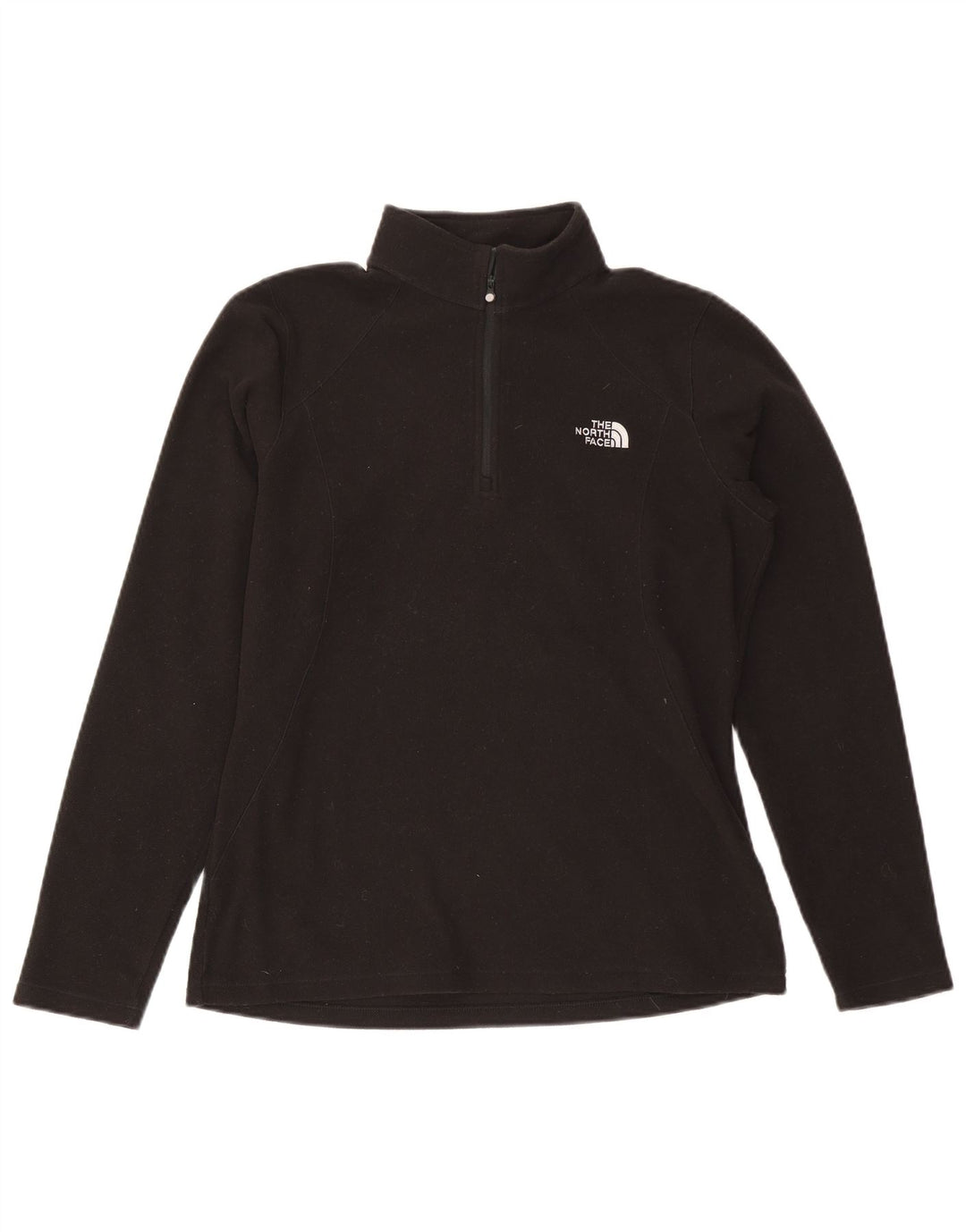 The North Face Dame Fleece Jumper med lynlås DK 16 Stor sort polyester