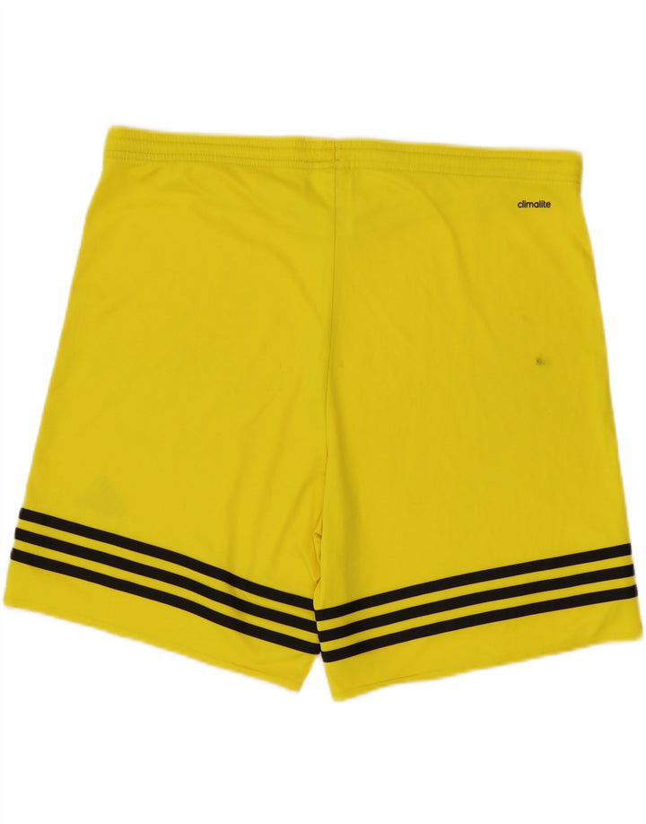 Adidas Herre Sportshorts Store Gulstribede Polyester