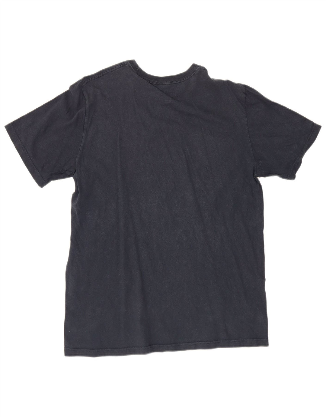 Nike Herre Regular Fit Grafisk T-Shirt Top Stor Sort Bomuld
