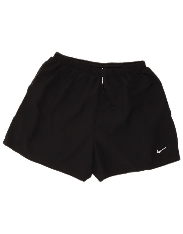 Nike Womens Regular Sports Shorts UK 12 Medium Black