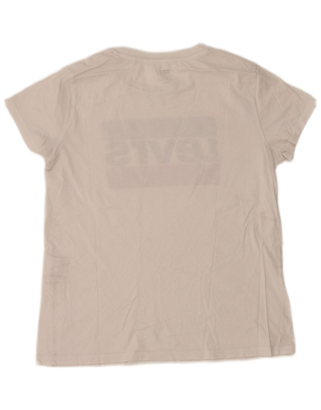 Levi's Herre grafisk T-shirt Top Medium White