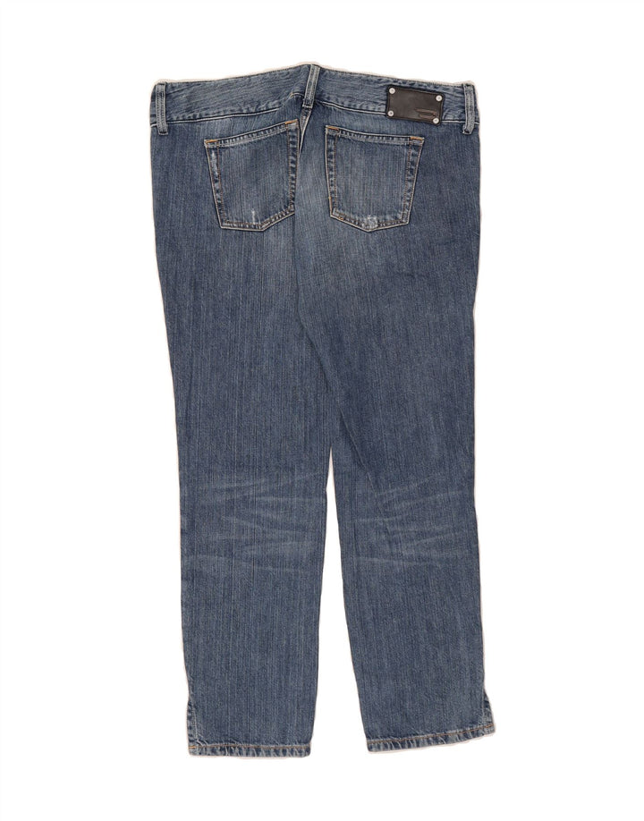 DIESEL Womens Cropped Jeans W29 L25 Blue Cotton Vintage Diesel and Second-Hand Diesel from Messina Hembry 