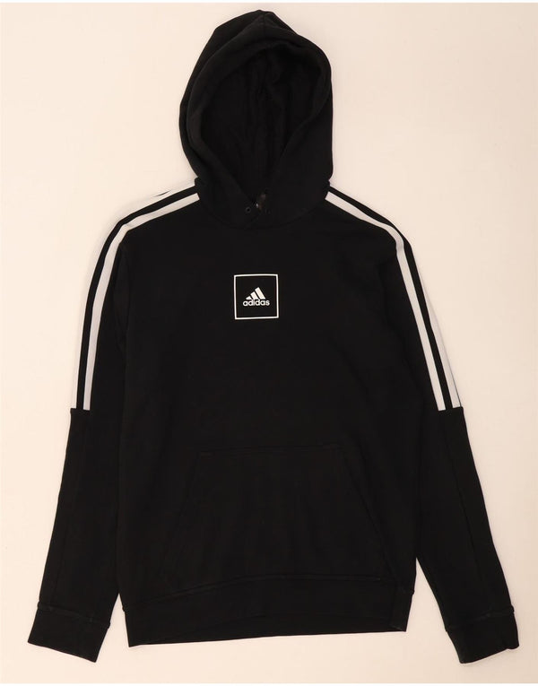 Adidas Herre hættetrøje Jumper Medium Sort Bomuld