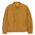 Vintage herre læderjakke IT 48 Medium Beige
