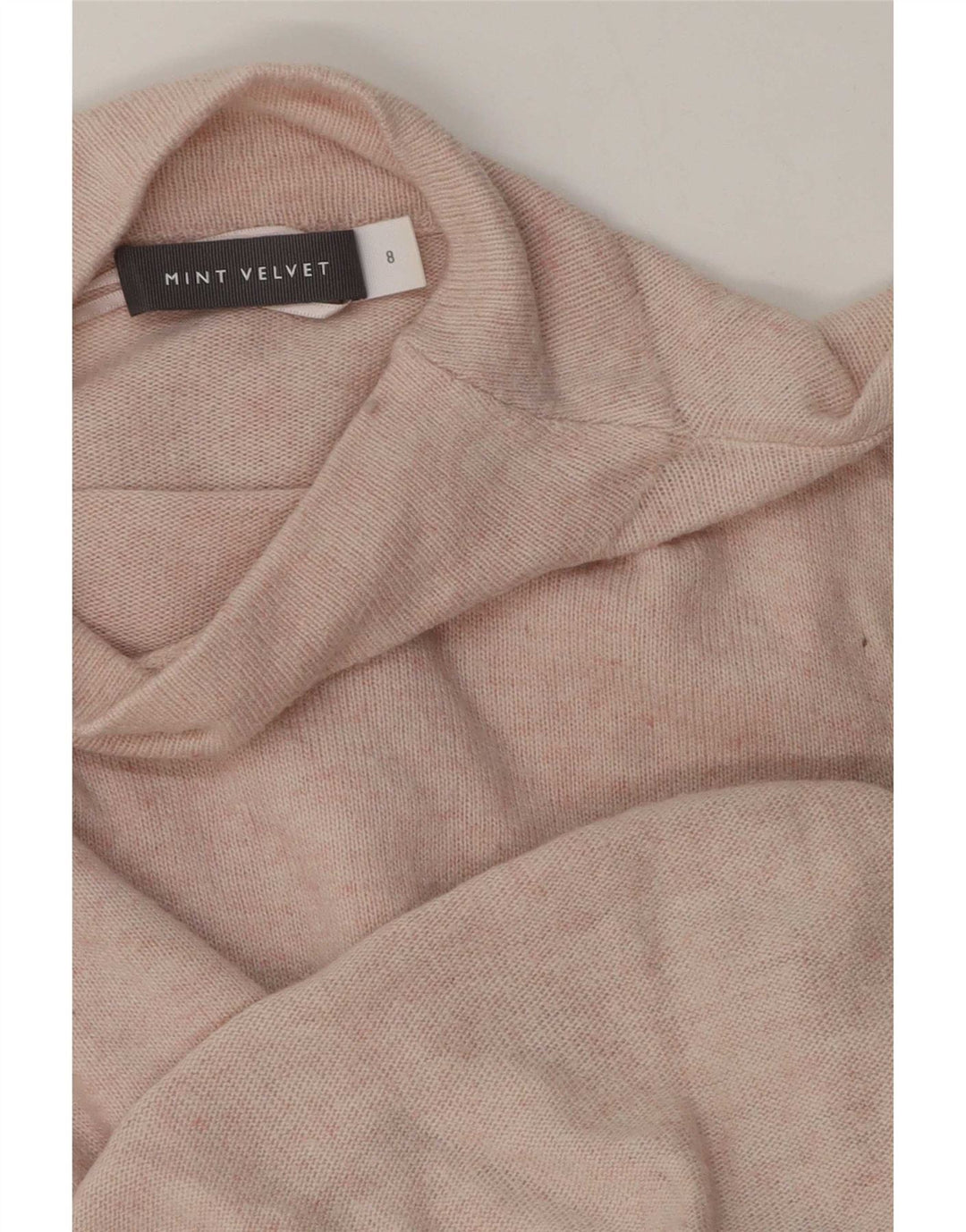 MINT VELVET Dame Top Langærmet UK 8 Small Pink