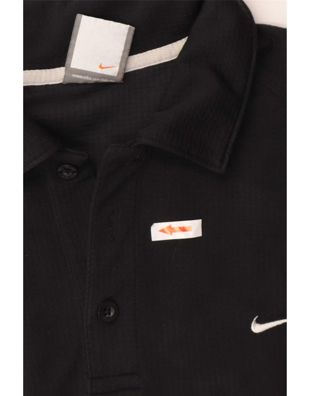 Nike Polo skjorte til mænd UK 45/47 XL sort polyester