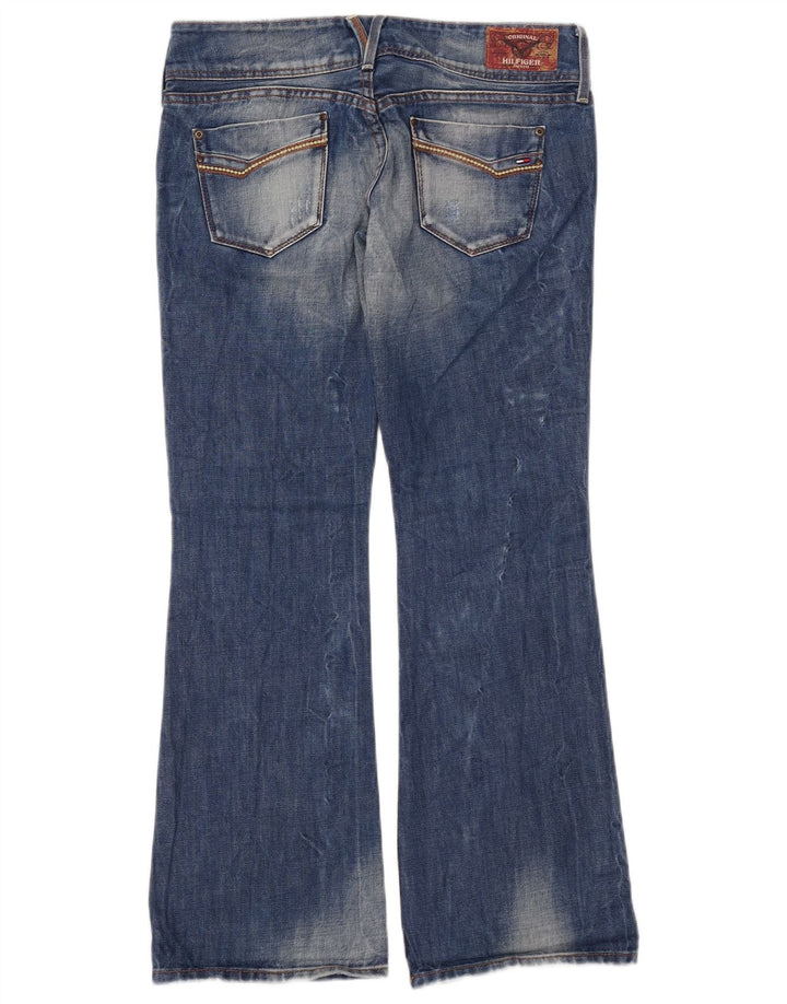 Tommy Hilfiger Dame Bootcut Jeans W30 L32 Blå Bomuld