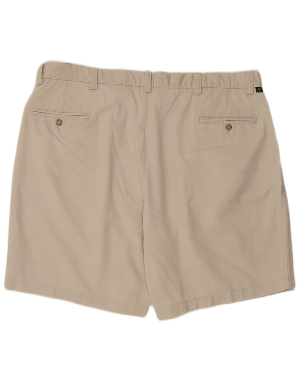 Dockers Mens Pegged Chino Shorts  W42 2XL Grey Cotton