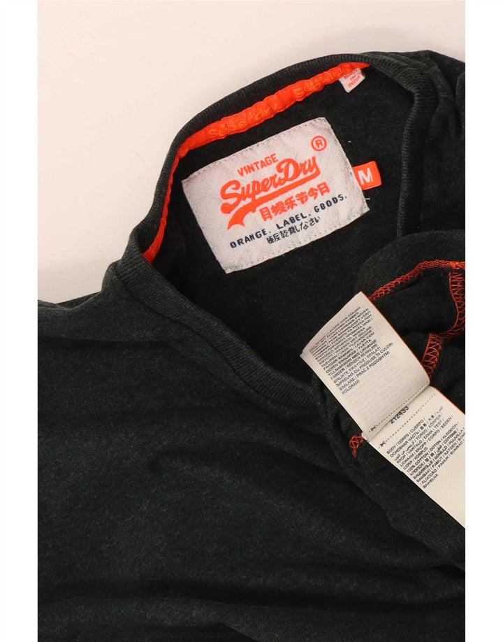 Superdry Herre Top Langærmet Medium Grøn Bomuld