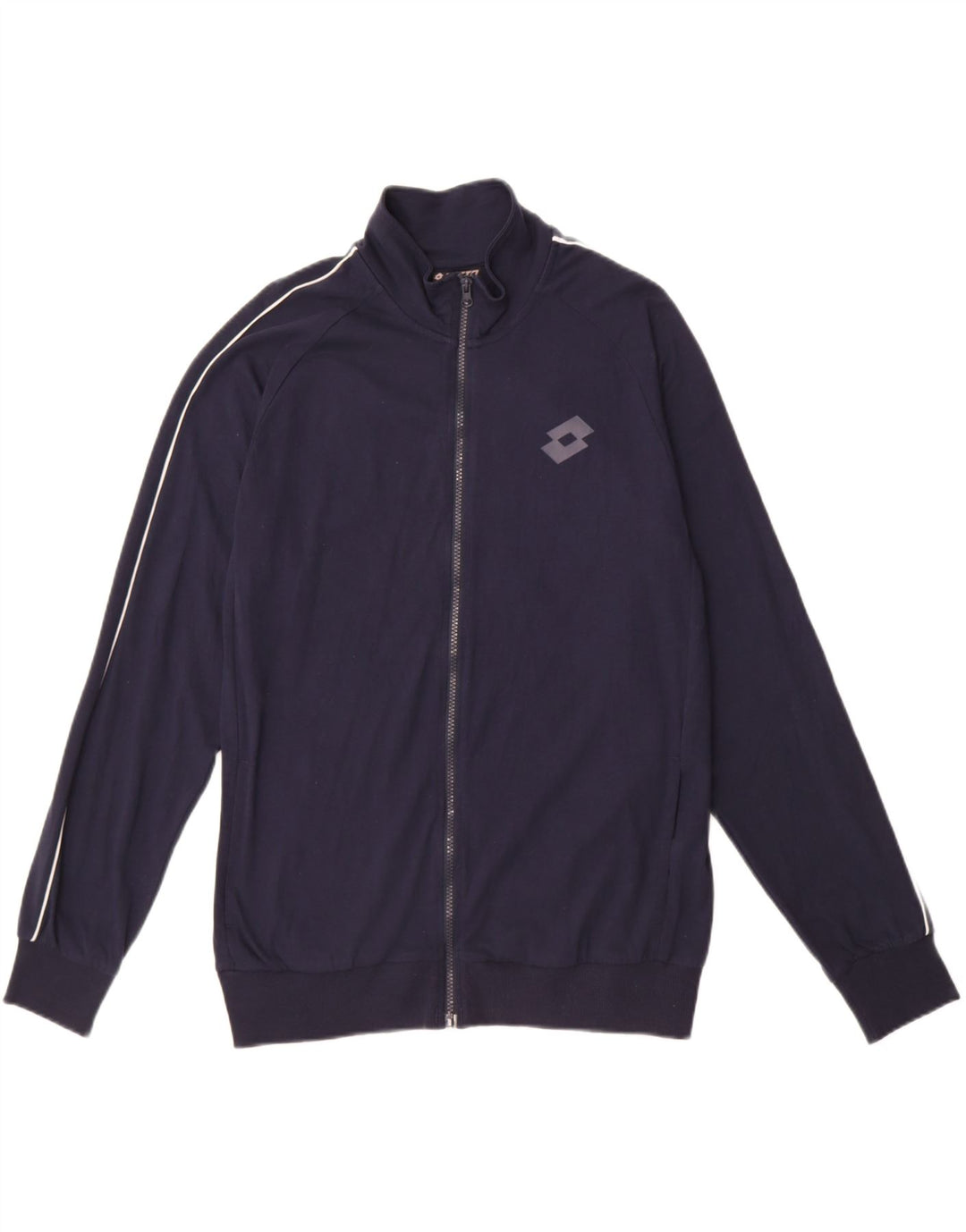 LOTTO Mens Tracksuit Top Jacket Medium Navy Blue