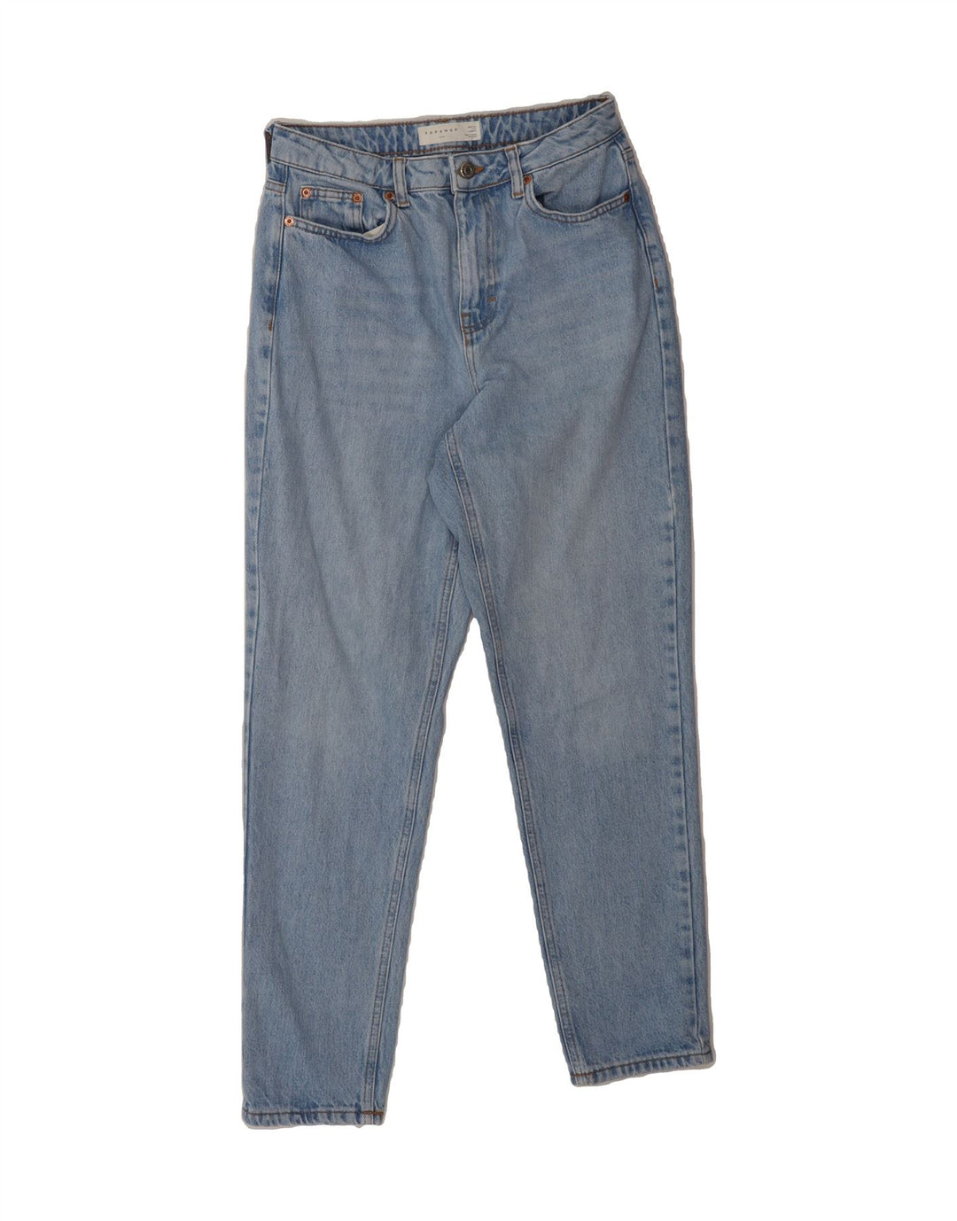 TOPSHOP Womens Mom Slim Jeans W28 L32 Blue Cotton Vintage Topshop and Second-Hand Topshop from Messina Hembry 
