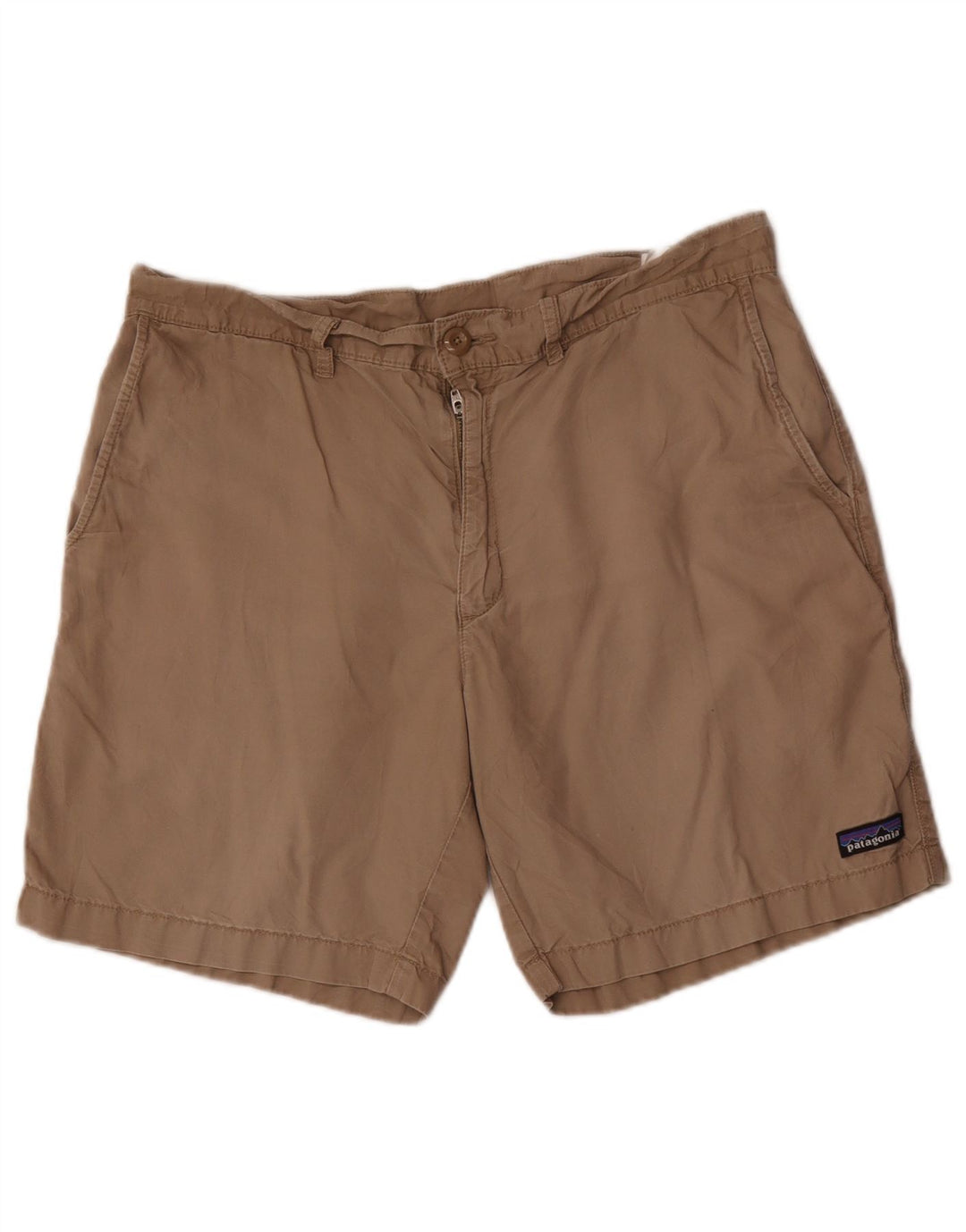 Patagonia Herre Chino Shorts W33 Medium Beige Bomuld