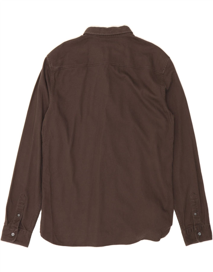 ALL SAINTS Mens Shirt XL Grey Vintage All Saints and Second-Hand All Saints from Messina Hembry 