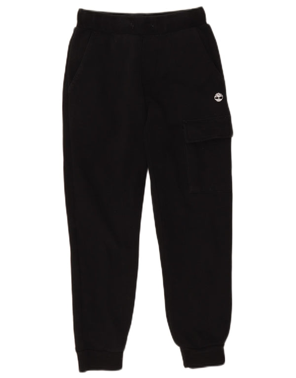 Timberland Boys Tracksuit Bukser Joggers 9-10 år Sort Bomuld