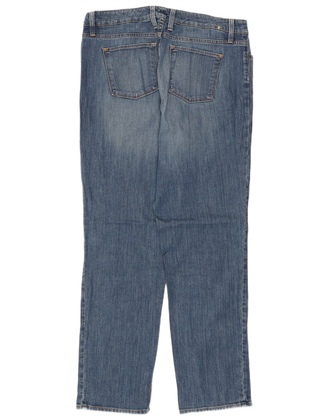 L.L.BEAN Dame Favorit Fit Straight Jeans US 14 XL W36 L30 Blå