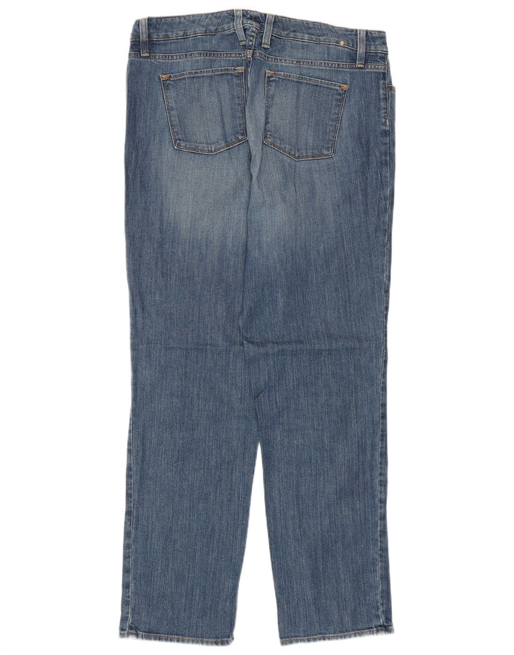 L.L.BEAN Dame Favorit Fit Straight Jeans US 14 XL W36 L30 Blå