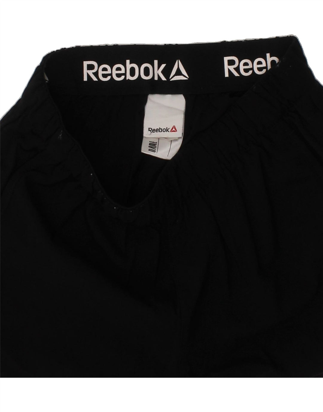 REEBOK Girls Sport Shorts 7-8 Years Black Polyester Vintage Reebok and Second-Hand Reebok from Messina Hembry 