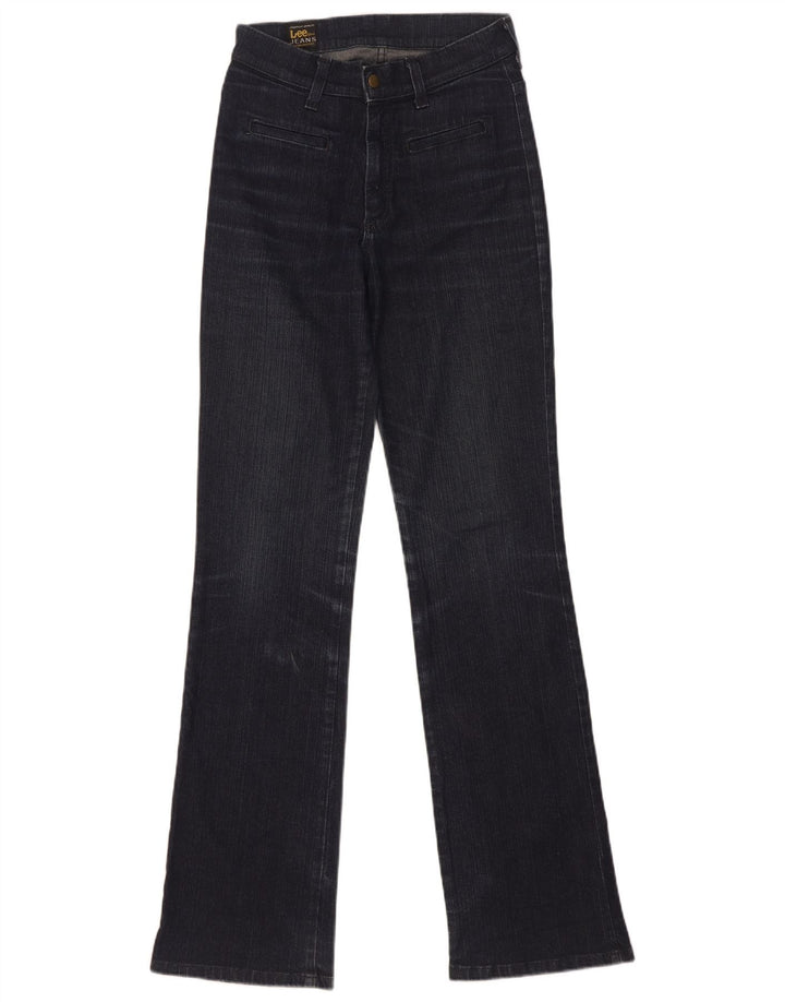 Lee Dame Flared Jeans W28 L33 Marineblå Bomuld