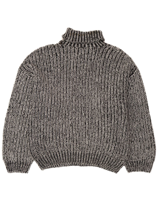 Vintage Herre rullehals sweater XL Grå