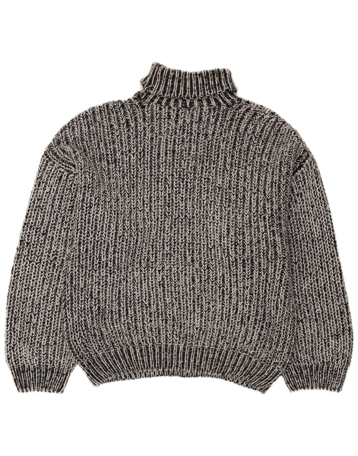 Vintage Herre rullehals sweater XL Grå