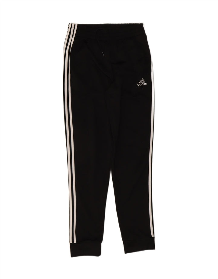 ADIDAS Mens Tracksuit Trousers Joggers Small  Black Polyester Vintage Adidas and Second-Hand Adidas from Messina Hembry 