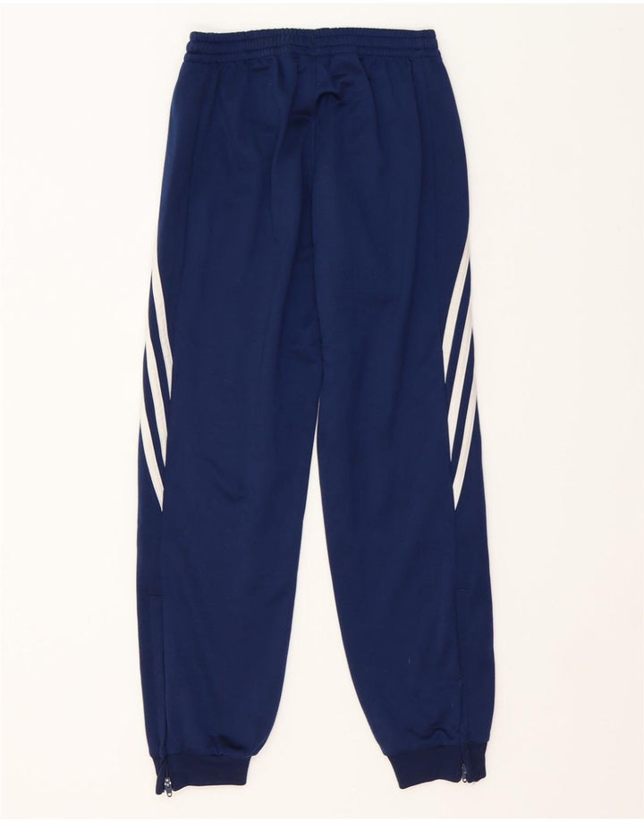 ADIDAS Boys Tracksuit Trousers Joggers 9-10 Years Medium Navy Blue Vintage Adidas and Second-Hand Adidas from Messina Hembry 