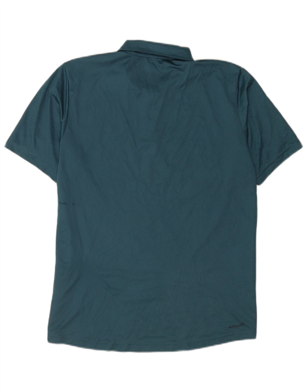Adidas Poloskjorte til mænd mellemblå polyester