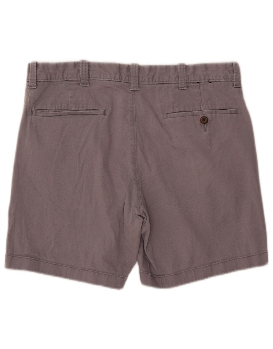 J. CREW Chino Shorts til mænd W32 mellemgrå bomuld