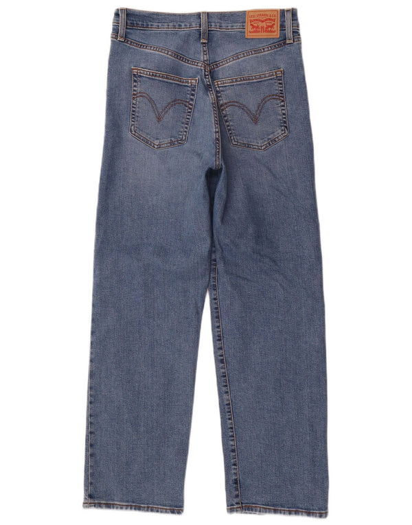 Levi's Straight Jeans til mænd W28 L29 blå bomuld