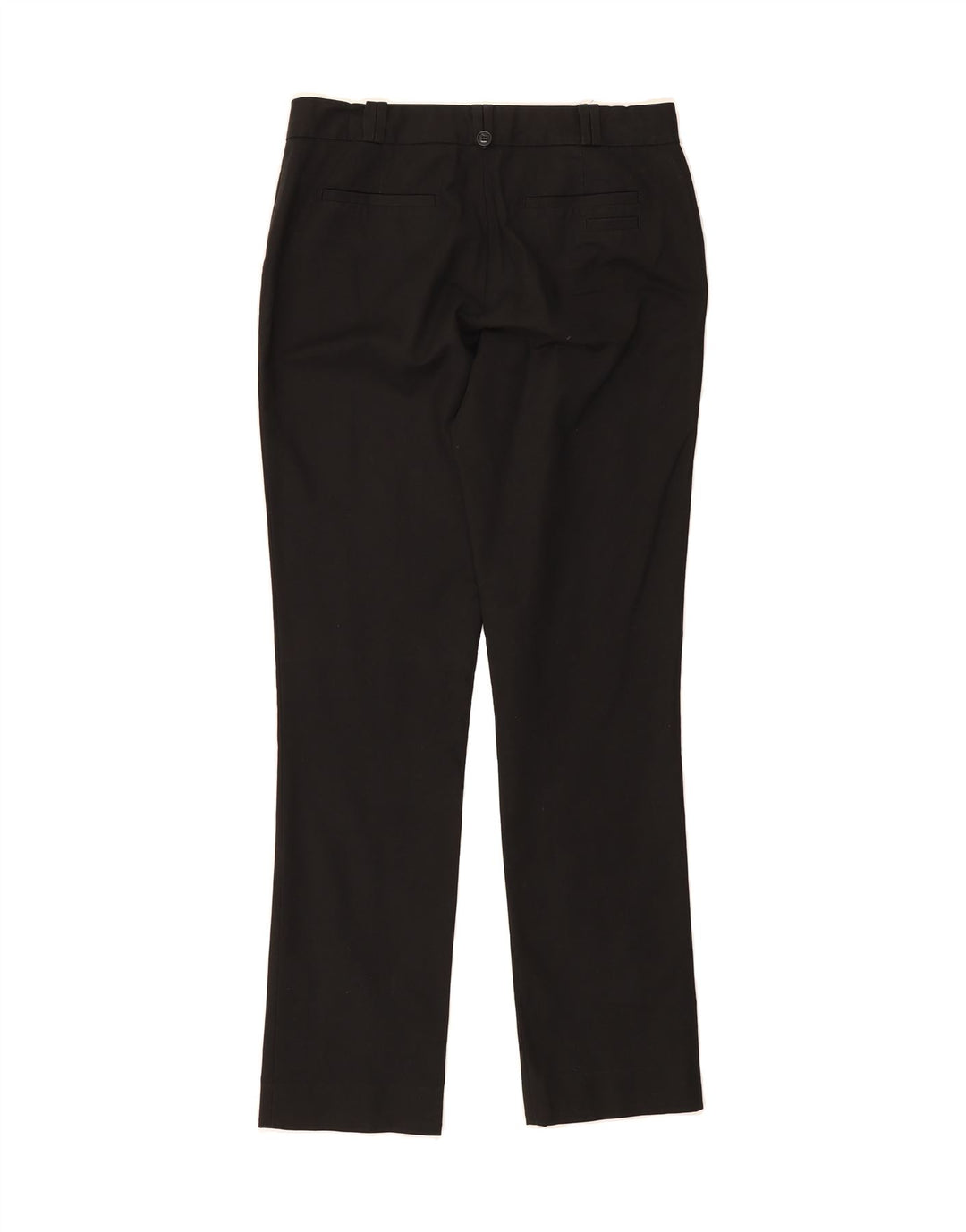 MASSIMO DUTTI Womens Slim Chino Trousers EU 40 Medium W30 L31 Black Cotton Vintage Massimo Dutti and Second-Hand Massimo Dutti from Messina Hembry 