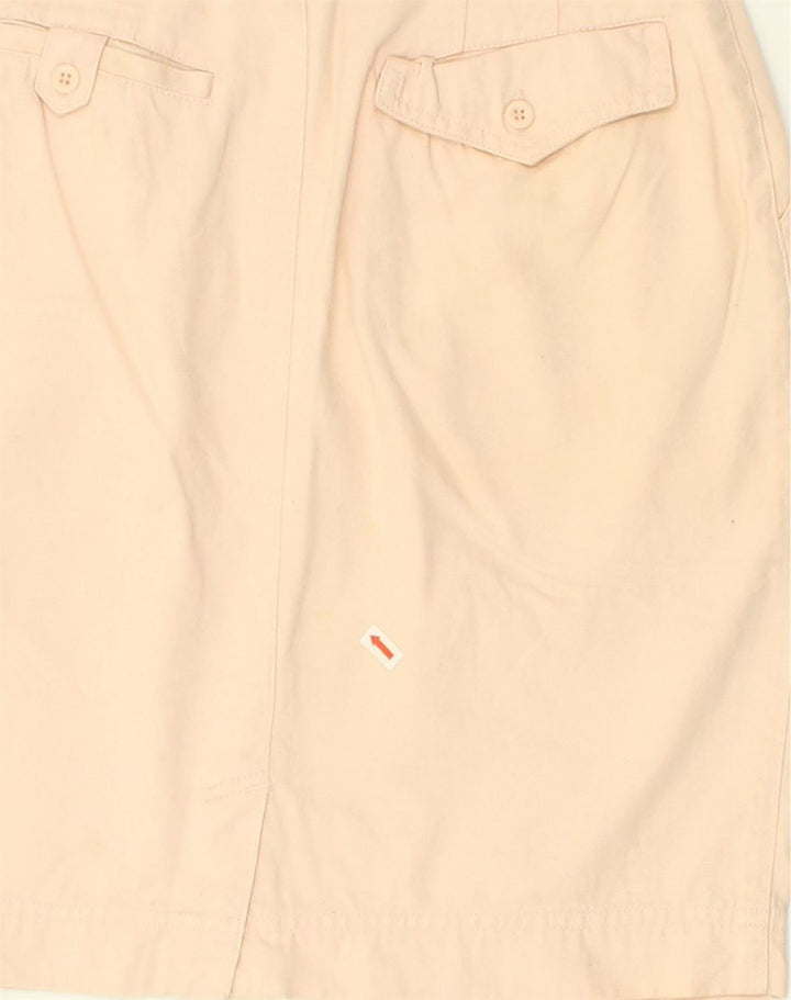 ESPRIT Womens Pencil Skirt UK 9/10 Small Pink Cotton | Vintage Esprit | Thrift | Second-Hand Esprit | Used Clothing | Messina Hembry 