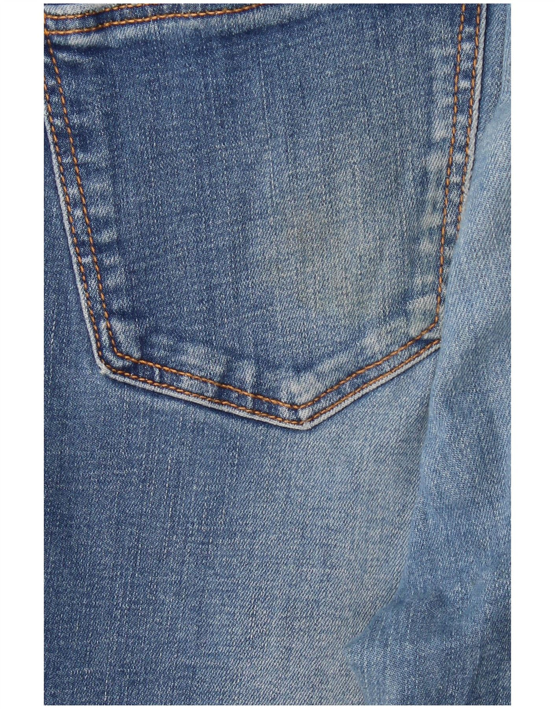 ZARA Dame Distressed Slim Jeans EU 38 Small W28 L28 Blå