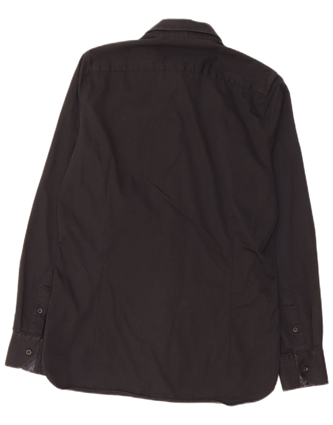 TED BAKER Herreskjorte str. 15 Medium Sort bomuld