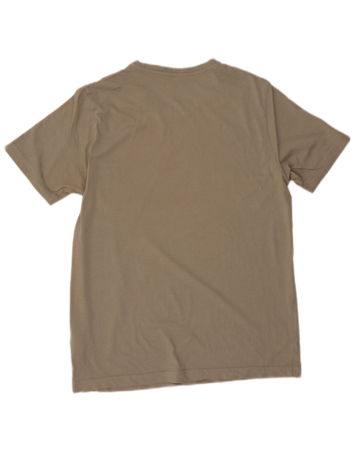 Puma Herre grafisk T-shirt Top Medium Beige Bomuld