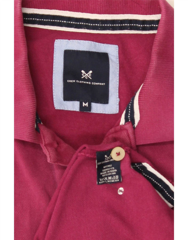 Besætningstøj Herre poloshirt Medium Bourgogne bomuld