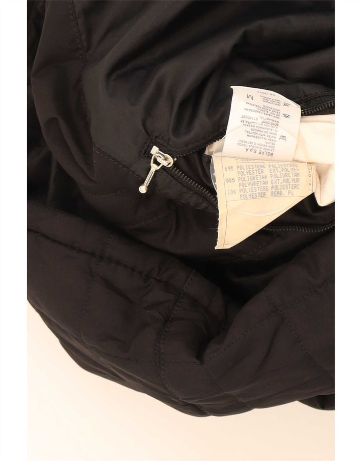 Belfe & Womens polstret jakke IT 46 Stor sort polyester