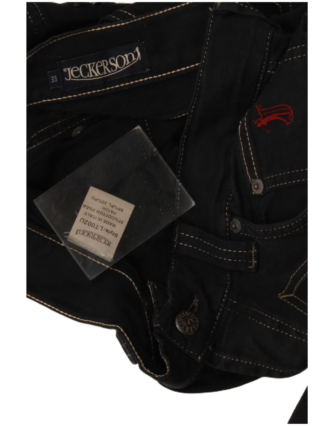 Jeckerson Herre Slim Jeans W33 L30 Marineblå Bomuld