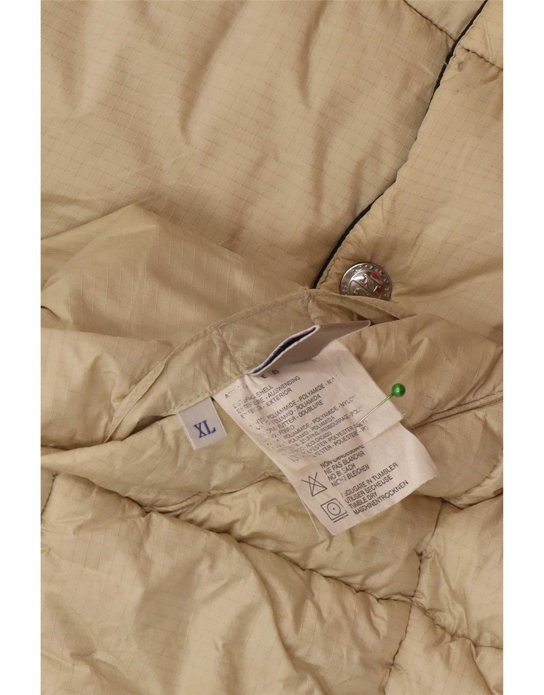 North Sails Herre Vendbar Polstret Gilet UK 42 XL Sort Polyamid
