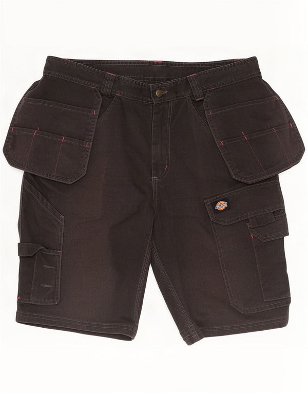 Dickies Herre Cargo Shorts W34 Large Sort Polyester