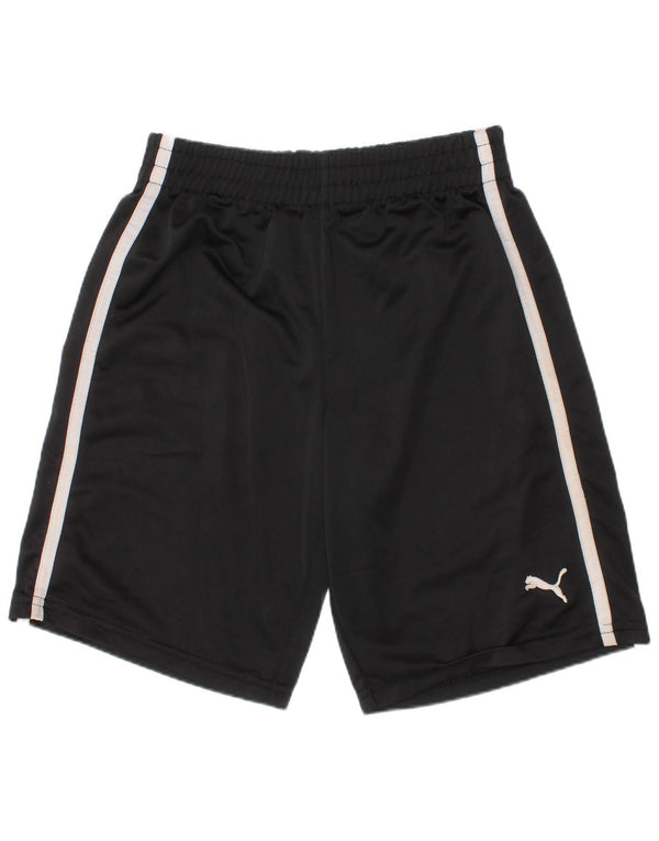 Puma Boys Sports Shorts 6-7 År Sort Polyester