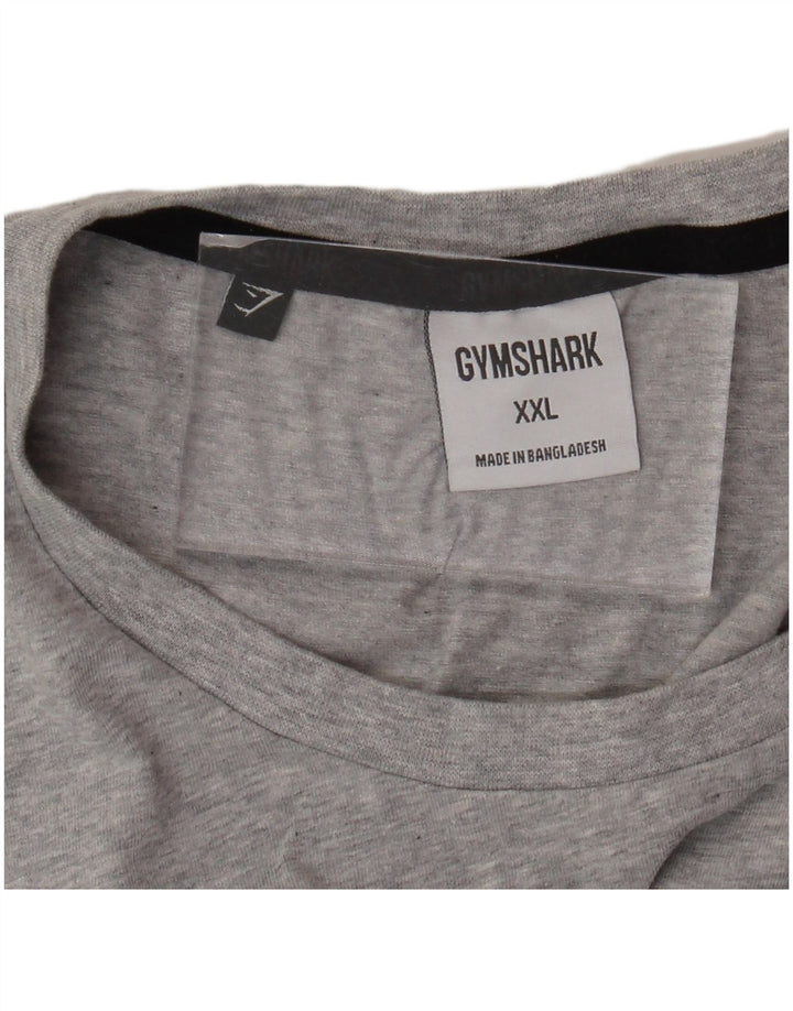 GYMSHARK Herre Grafisk Vest Top 2XL Grå