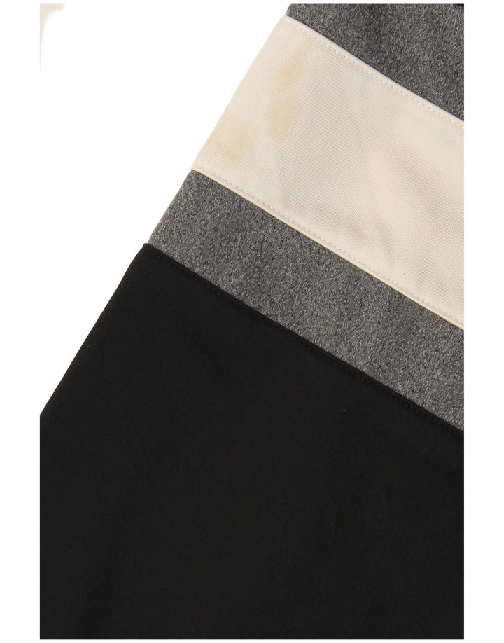 REEBOK Herre Loose Fit Grafisk træningsdragt Top Jakke Lille sort Colourblock