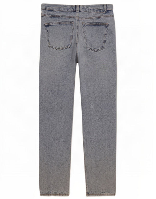 Zara Herre Slim Jeans EU 42 Large W32 L27 Blå Bomuld